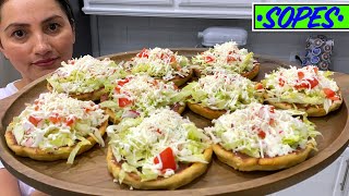 Hagamos unos RICOS Sopes [upl. by Destinee]