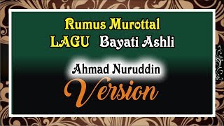 Rumus Murottal Bayati asli  My Version [upl. by Sirref]