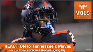 Tennessee Football Recruiting Reacting to National Signing Day Jermod McCoy Transfer Portal Commit [upl. by Harness741]