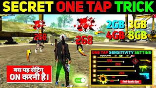 Free Fire Max Auto Headshot Trick 2024 Sensitivity  2gb 4gb 6gb Ram Headshot Sensitivity Setting [upl. by Itnahs87]