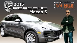 Exhausted 14 Mile 2015 Porsche Macan S Review [upl. by Ainod289]