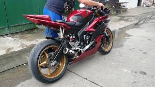 Yamaha R6 with SC Project CRT 61mm full system exhaust [upl. by Feenah352]