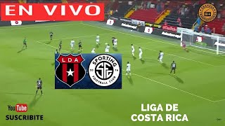 ALAJUELENSE VS SPORTING SAN JOSE EN VIVO POR GRANEGA 🔴 LIGA PROMERICA  CLAUSURA  JORNADA 1 [upl. by Suoiluj]