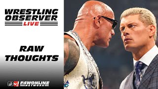 Tonight Im going to make you bleed  WWE Raw  Wrestling Observer Live [upl. by Rosati]