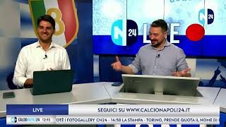 Retroscena Juan Jesus addio Simeone e allenamento con la Juve Stabia 🔴 CN24 LIVE [upl. by Thamora]