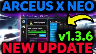 Roblox Arceus X New Update 136  Arceus X Neo v136  Delta Executor amp Fluxus  Arceus X Download [upl. by Lleirbag]