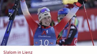 Ski Alpin Womens Slalom LienzAUT 2run Highlights 2023 [upl. by Elleval]