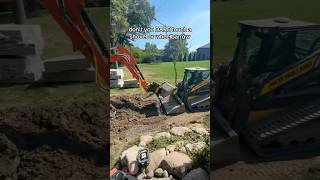 machinery over muscles excavator skidsteer kubota newholland tiltrotator engcon [upl. by Libbi]