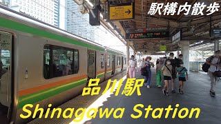 Take a walk inside Tokyo Shinagawa Station 品川駅構内を散歩【2022】 [upl. by Ok993]