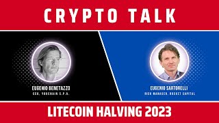 CRYPTO TALK  Litecoin Halving amp Bitcoin Price Prediction in 2023 [upl. by Oremar]