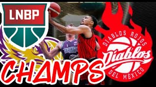 LNBP RED DEVILS OF MEXICO CITY CHAMPS 2024 [upl. by Oliana167]