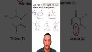 Força intermolecular das bases nitrogenadas dicasdequimica enemdicas [upl. by Johnette]