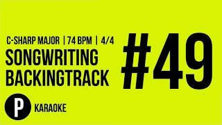 Songwriting Backingtrack Free Piano Music 49 [upl. by Aicekal816]