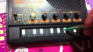 KORG monotron DELAYで大岡越前 [upl. by Keeler45]