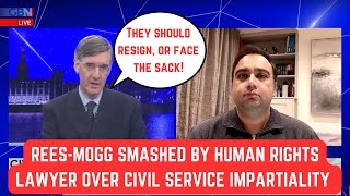 Jacob ReesMogg schooled by human rights lawyer over civil servants morality [upl. by Child453]