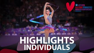 2023 Rhythmic Gymnastics World Championships Valencia ESP – Highlights Individuals [upl. by Coffeng]