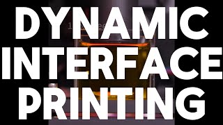 Dynamic interface printing [upl. by Narok606]