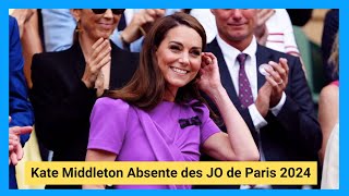 Kate Middleton absente des JO de Paris  Une déception pour la famille royale britannique [upl. by Hirschfeld]