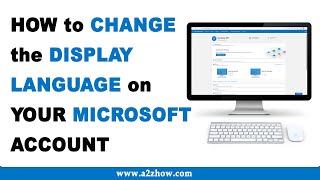 How to Change the Display Language on Your Microsoft Account [upl. by Suckow106]