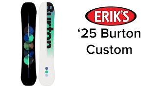 2025 Burton Custom Snowboard [upl. by Valeta562]