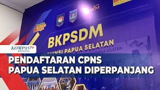 Pendaftaran CPNS Papua Selatan Diperpanjang [upl. by Orfurd221]