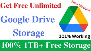 Get Unlimited Google Drive Storage For Free 2023। Unlimited Lifetime GDrive Storage  101 Working [upl. by Donald]