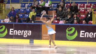 2 Brittany LAU SIN  ISU JGP Baltic Cup 2011 Junior Ladies Free Skating [upl. by Kilroy]