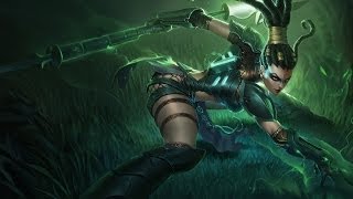 Skin Nidalee chasseuse de tête  League of legends [upl. by Darce]