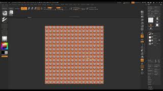 Create Zbrush TilingTileable Texture  Zbrush Nanomesh 48 [upl. by Estrin]