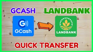 GCash Landbank Transfer How to Transfer from GCash to Landbank App  Transfer Fee [upl. by Rannug20]