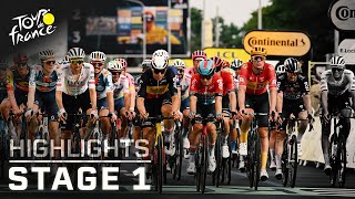 Tour de France 2024 Stage 1  EXTENDED HIGHLIGHTS  6292024  Cycling on NBC Sports [upl. by Nhguavad700]