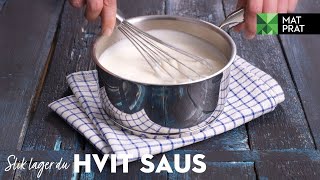 Hvit saus  MatPrat [upl. by Dlaniger]