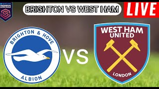 Brighton Women vs West Ham Women Live Score l Womens Super League 2024 [upl. by Vierno]