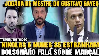 2 NIKOLAS FERREIRA ABANDONA RICARDO NUNES QUE MANDA INDIRETA BOLSONARO MOSTRA PREOCUPAÇÃO COM MARÇ [upl. by Ettenuj334]