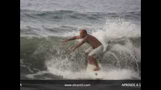 Small surf Playa El Cantil Eco lodge Nuquí Chocó Colombia [upl. by Nhguaved]