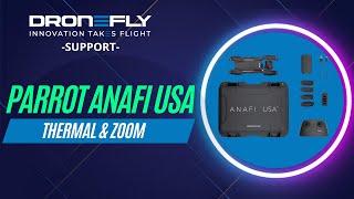 Parrot ANAFI USA  Thermal and Zoom  DRONEFLY SUPPORT [upl. by Lagasse]