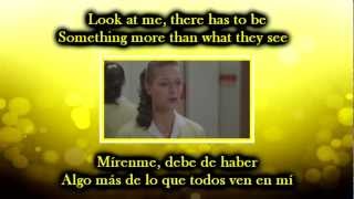 Glee  Look at me Im Sandra Dee Reprise  Sub spanish with lyrics [upl. by Lirret]