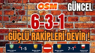 OSM 2024 GÜNCEL 631 DUVAR TAKTİK  GÜÇLÜ RAKİPLERİ DEVİR  ONLINE SOCCER MANAGER NEW TACTIC [upl. by Notserk]