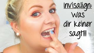 Invisalign Zahnspange Was der Zahnarzt dir nicht sagt ♡ Tipps [upl. by Annaed949]