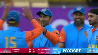 Match  06 Highlights  India Champions vs West Indies Champions  The World Championship of Legends [upl. by Jemmie]