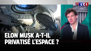 Elon Musk atil privatisé lespace  Philippe Baptiste président du CNES invité de LCI [upl. by Anallese]