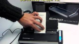 Fujitsu ScanSnap S1300 Duplex ADF Document Scanner review [upl. by Relyuc]