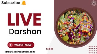 ISKCON Juhu Mumbai Live Darshan  8th Apr 2024  Part  1  4  30 AM to 1 PM [upl. by Ahsilav]