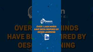 Were over the moon to hit 1 Lakh followers on Oeson Learnings LinkedIn page oesonlearning edtech [upl. by Enrobso]