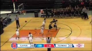 Clayton 24 Drew Hidalgo sinks a 3 from deep [upl. by Wagstaff]