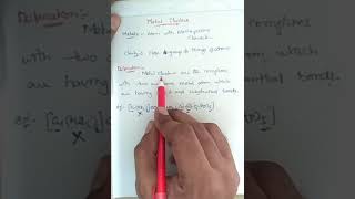 MSc Chemistry 1year Inorganic Chemistry Chapter Metal Clusters Lecture1 [upl. by Mraz]