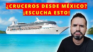 🇲🇽 Cómo reservar cruceros en México en 2024  Royal Caribbean NCL MSC y más [upl. by Enomsed]