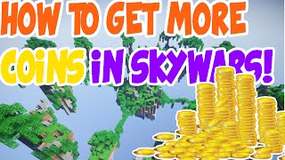 How To Get More Coins And Souls In Skywars  Minecraft Hypixel Server [upl. by Rennob]