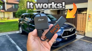 Ottocast TV Mate  Use Any TV Stick On Your Car with Factory CarPlay [upl. by Abagael]