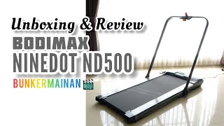 Bodimax Ninedot ND500 Runningpad Treadmill Unboxing amp Review Indonesia Olahraga [upl. by Margo187]